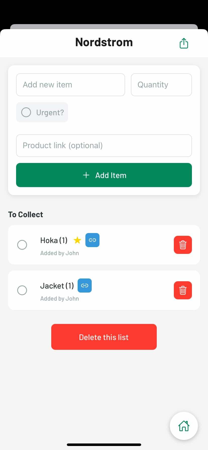 Talika item management